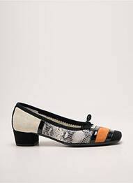 Ballerines type de semelle amortissante talon plat jusqu'à 3cm noir REQINS femme