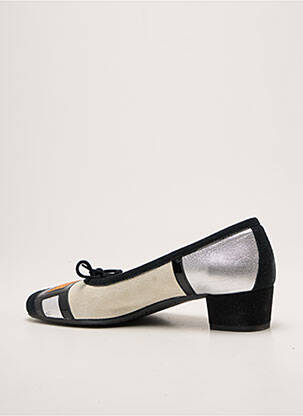 Ballerines type de semelle amortissante talon plat jusqu'à 3cm noir REQINS femme