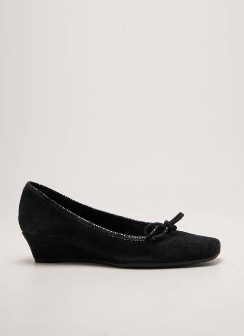 Ballerines type de semelle amortissante talon plat jusqu'à 3cm noir REQINS femme