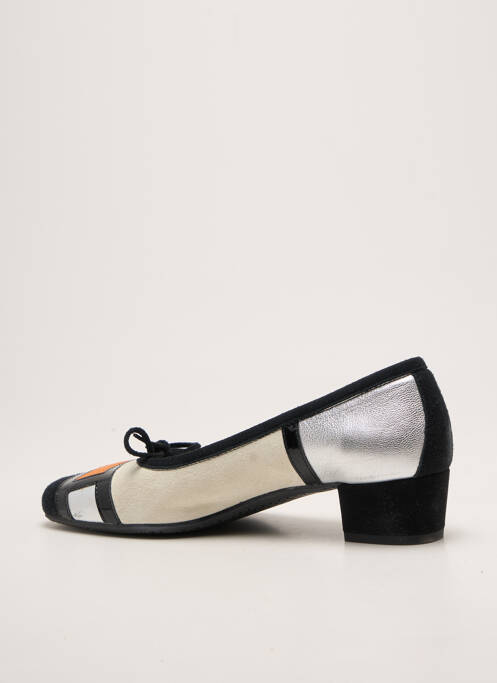 Ballerines type de semelle amortissante talon plat jusqu'à 3cm noir REQINS femme