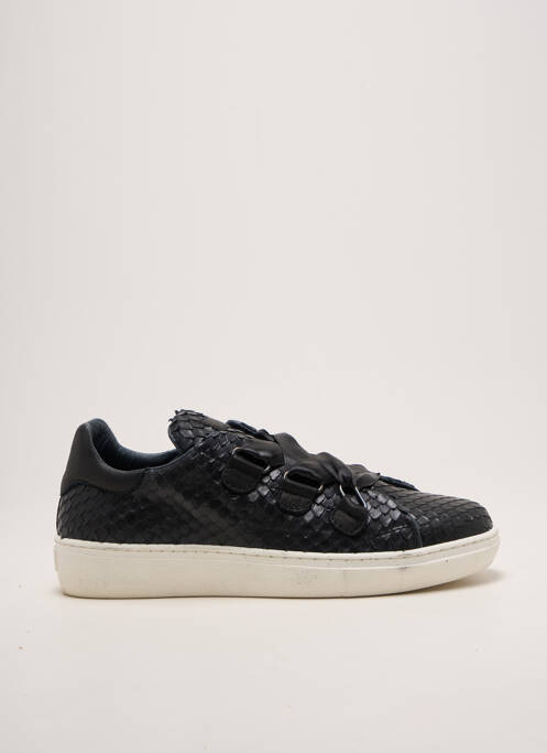 Baskets bout rond talon plat jusqu'à 3cm noir REQINS femme
