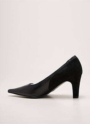 Escarpins bout pointu talon de 4 à 6cm noir ANDREA DAPHANE femme