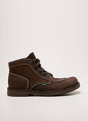 Bottines/boots talon bas talon plat jusqu'à 3cm marron KICKERS femme