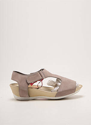Sandales/nu pieds bout ouvert talon de 4 à 6cm gris CAMPER femme