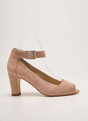 Escarpins talon bottier talon de 7 à 9cm rose ANDREA DAPHANE femme