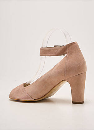 Escarpins talon bottier talon de 7 à 9cm rose ANDREA DAPHANE femme