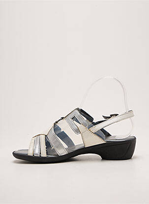 Sandales/nu pieds fermeture boucle(s) talon de 4 à 6cm blanc SAIMON femme