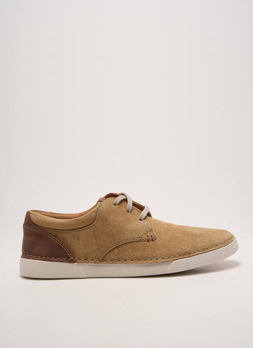 Baskets bout rond bout rond marron CLARKS homme