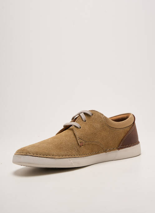 Baskets bout rond bout rond marron CLARKS homme
