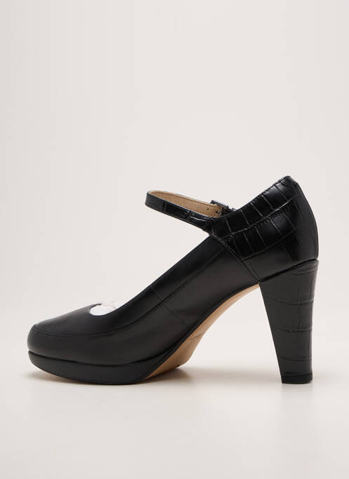 Escarpins fermeture boucle(s) talon de 7 à 9cm noir CLARKS femme