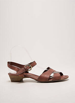 Sandales/nu pieds type de semelle amortissante talon plat jusqu'à 3cm violet SAMOA femme