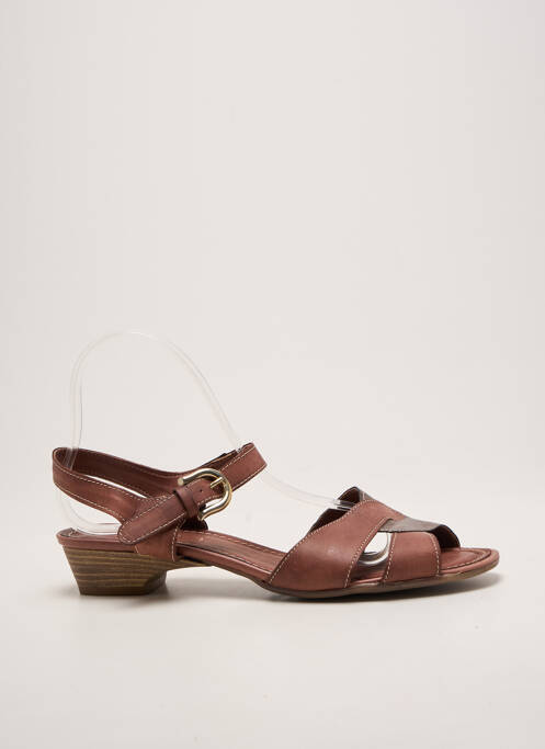 Sandales/nu pieds type de semelle amortissante talon plat jusqu'à 3cm violet SAMOA femme