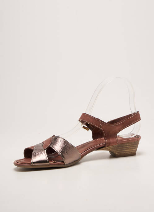 Sandales/nu pieds type de semelle amortissante talon plat jusqu'à 3cm violet SAMOA femme