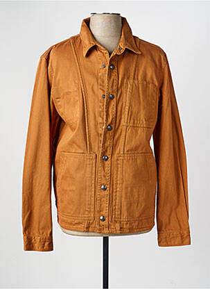 Veste casual fermeture boutonnée sur le devant marron DAYTONA homme