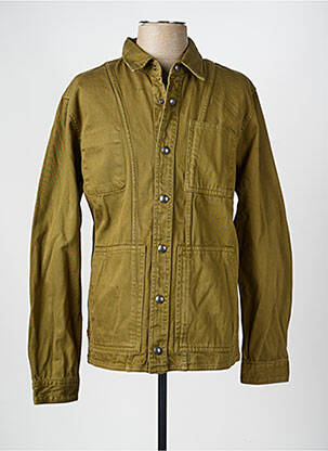 Veste casual fermeture boutonnée sur le devant vert DAYTONA homme