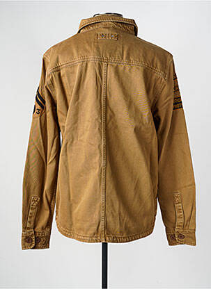 Veste casual fermeture boutonnée sur le devant marron DAYTONA homme