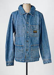 Veste casual fermeture boutonnée sur le devant bleu DAYTONA homme