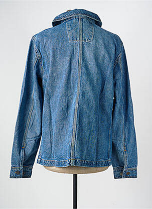 Veste casual coupe droite bleu DAYTONA homme