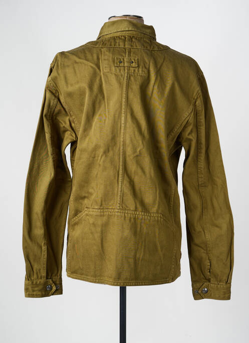 Veste casual fermeture boutonnée sur le devant vert DAYTONA homme