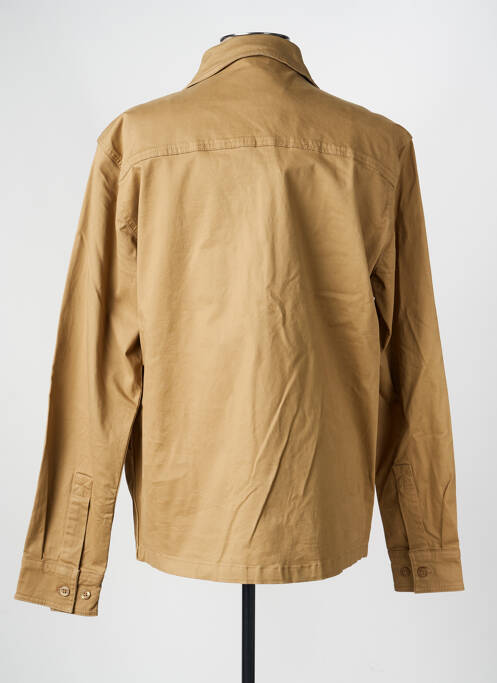 Veste casual fermeture boutonnée sur le devant beige DAYTONA homme