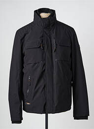 Blouson fermeture zippée sous rabat pressionné noir DAYTONA homme