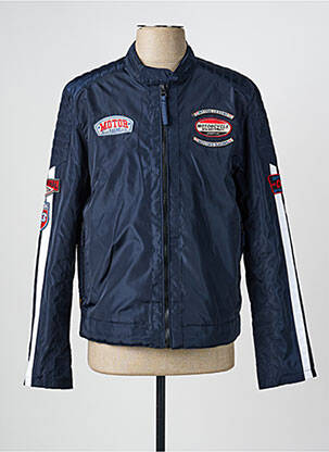 Blouson manches longues bleu DAYTONA homme