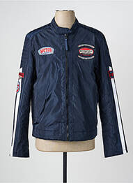 Blouson manches longues bleu DAYTONA homme
