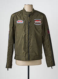 Blouson manches longues vert DAYTONA homme