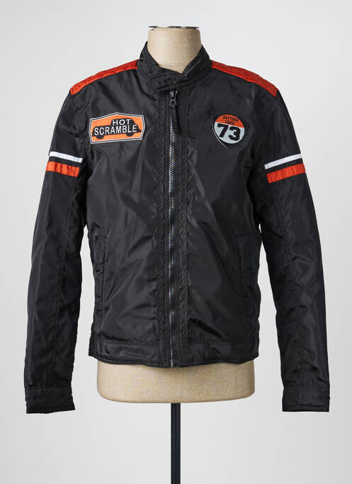 Blouson poches noir DAYTONA homme