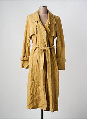 Trench poches sans capuche beige ROSE GARDEN femme