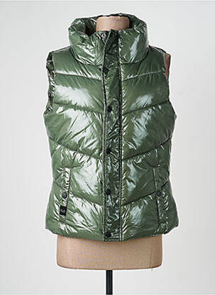 Doudoune poches sans capuche vert ROSE GARDEN femme