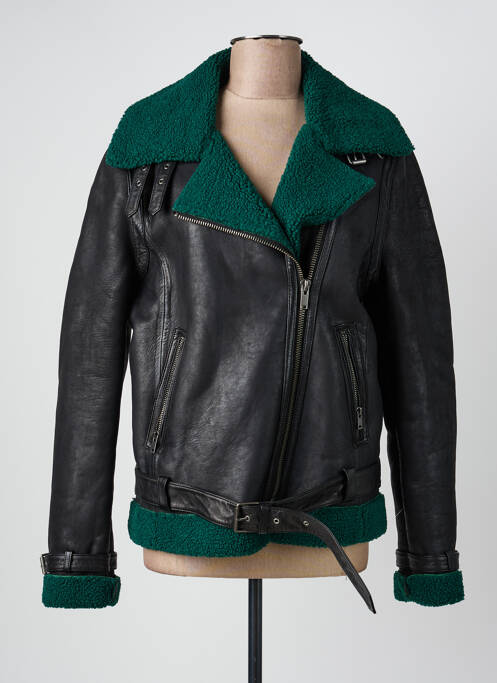 Blouson poches noir ROSE GARDEN femme