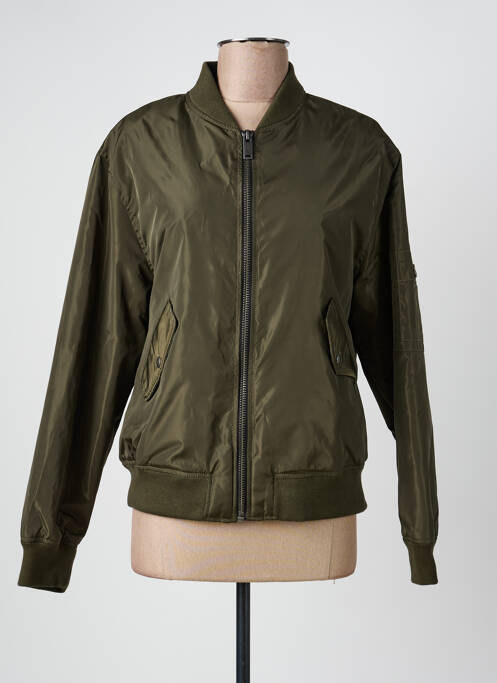 Blouson poches vert ROSE GARDEN femme