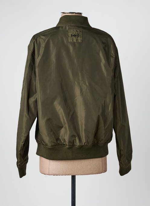 Blouson poches vert ROSE GARDEN femme