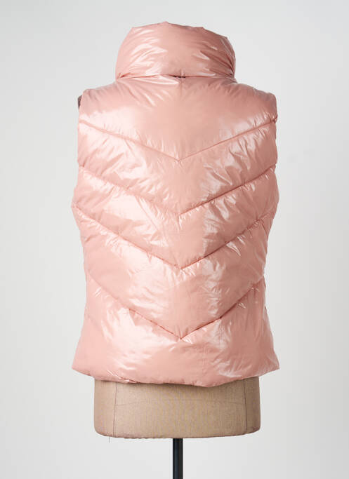Doudoune poches sans capuche rose ROSE GARDEN femme