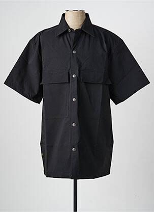 Chemise manches courtes poches noir DAYTONA homme