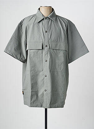 Chemise manches courtes poches gris DAYTONA homme