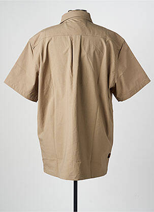 Chemise manches courtes poches beige DAYTONA homme