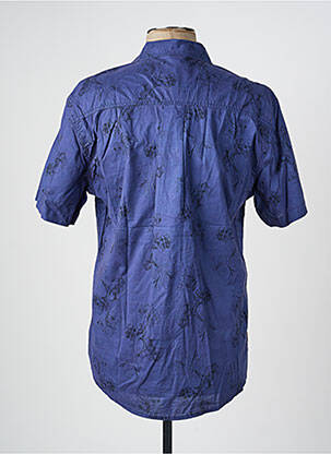 Chemise manches longues poches bleu DAYTONA homme
