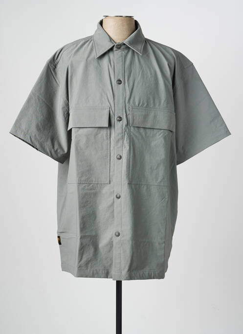 Chemise manches courtes poches gris DAYTONA homme