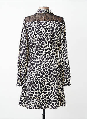 Robe courte manches longues manches longues noir KOCCA femme