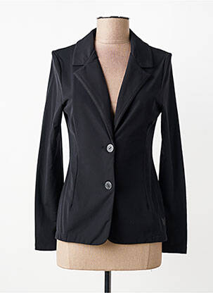 Veste casual coupe cintrée noir HBT femme