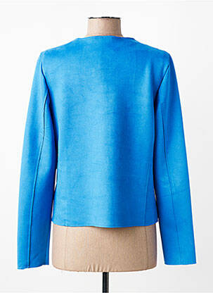 Veste casual col rond bleu STREET ONE femme