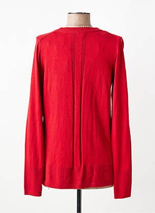 Gilet manches longues coupe cintrée rouge ESPRIT femme
