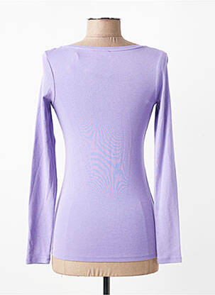 T-shirt manches longues manches longues violet ESPRIT femme