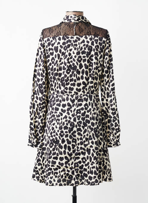 Robe courte manches longues manches longues noir KOCCA femme