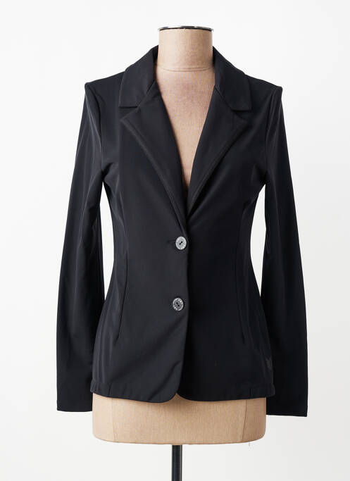 Veste casual coupe cintrée noir HBT femme