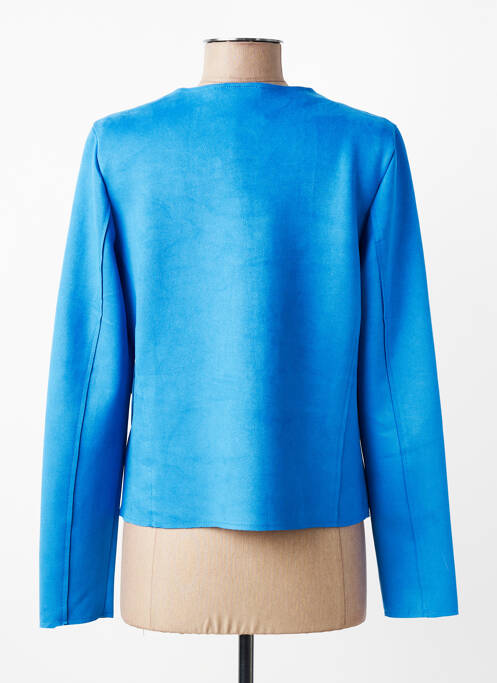Veste casual col rond bleu STREET ONE femme