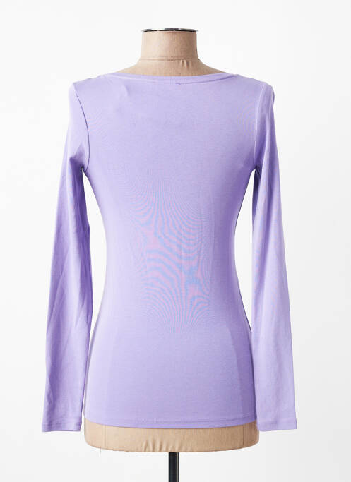 T-shirt manches longues manches longues violet ESPRIT femme