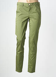 Pantalon slim poches vert LOLA ESPELETA femme